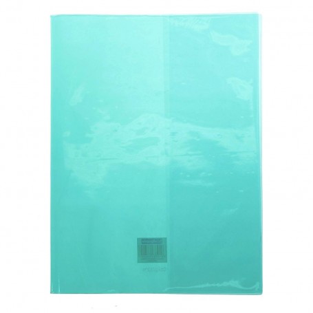 Protège-cahier Calligraphe transparent Vert maxi formats 24x32cm