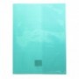 Protège-cahier Calligraphe transparent Vert maxi formats 24x32cm