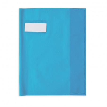 Protège-cahier Elba Styl SMS maxi formats 24x32cm Bleu