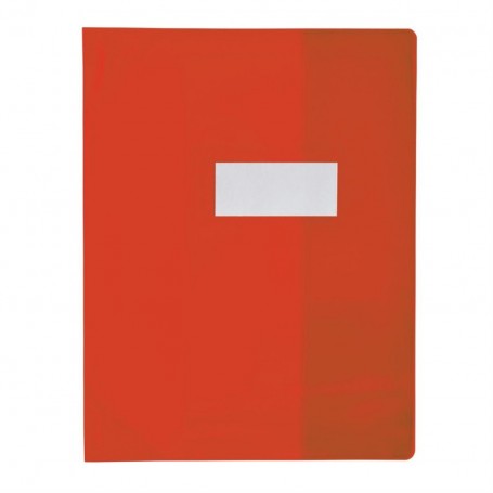 Protège-cahier Elba Styl SMS maxi formats 24x32cm Rouge