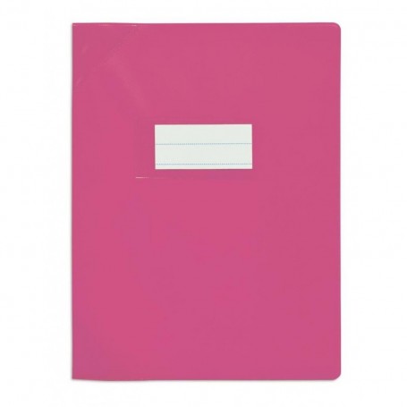 Protège-cahier Elba Styl SMS petits formats 17X22cm Rose