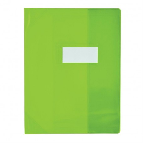 Protège-cahier Elba Styl SMS petits formats 17X22cm Vert