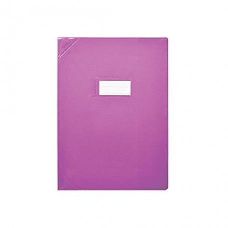 Protège-cahier Elba Styl SMS A4 21X29.7cm Violet