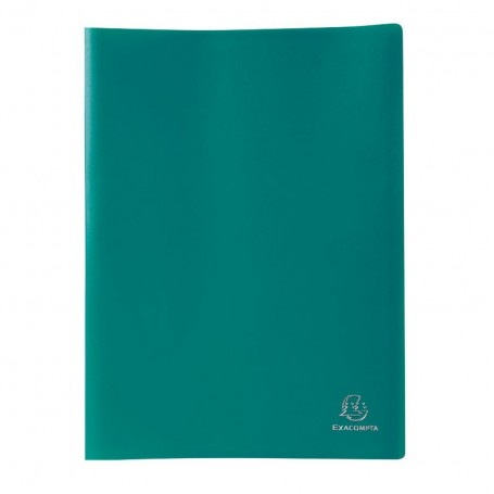 Protège-documents A4 Exacompta Memphis 40 vues 20 pochettes Vert