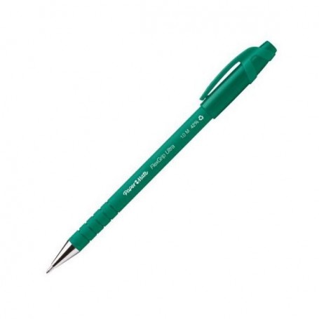 Stylo bille Flexgrip ultra rétractable pointe moyenne encre vert