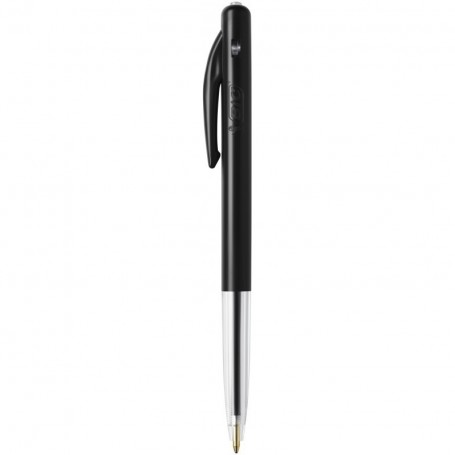 Stylo bille M10 rétractable pointe moyenne noir