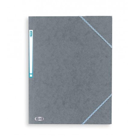 Chemise à rabat Elba top file A4 en carton Gris