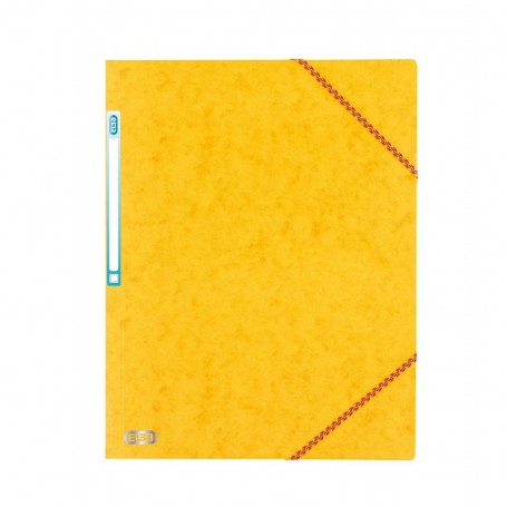 Chemise à rabat Elba top file A4 en carton Jaune