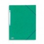 Chemise à rabat Elba top file A4 en carton Vert