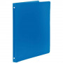 Classeur souple A4  Bleu Elba  4 anneaux