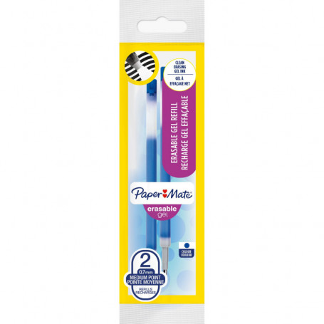 Recharges Stylo roller Replay Erasable Gel Bleu