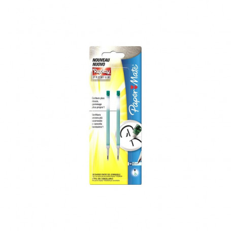 Recharges Stylo roller Replay Erasable Gel Vert