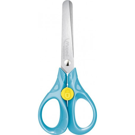 Ciseaux Maped Security 13cm à bout rond pour droitiers