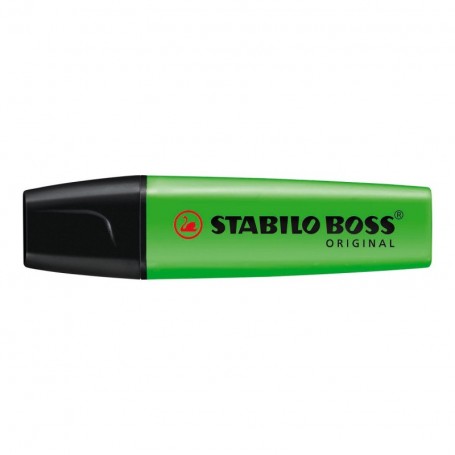 Surligneur  STABILO Boss Original Pointe Biseautée Vert